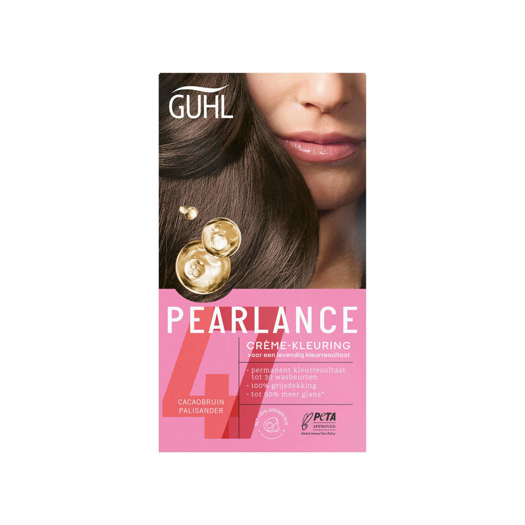 Pearlance Intensieve Crème haarkleuring -N47 Cacaobruin Palisander
