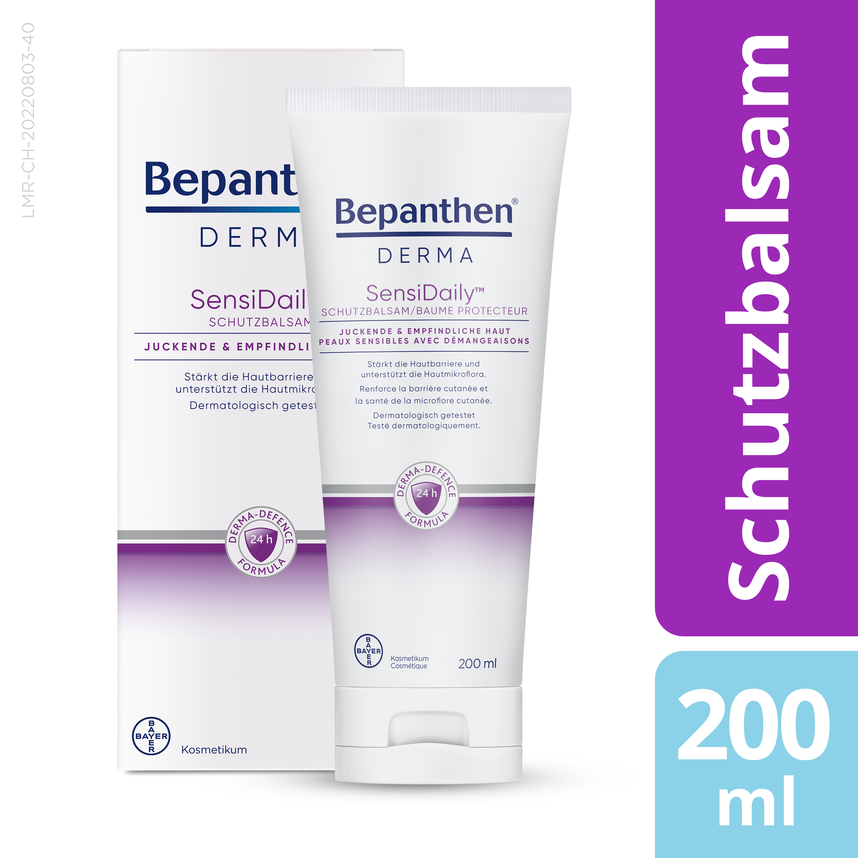 BEPANTHEN Bepanthen DERMA SensiDaily Schutzbalsam Tb 200 ml