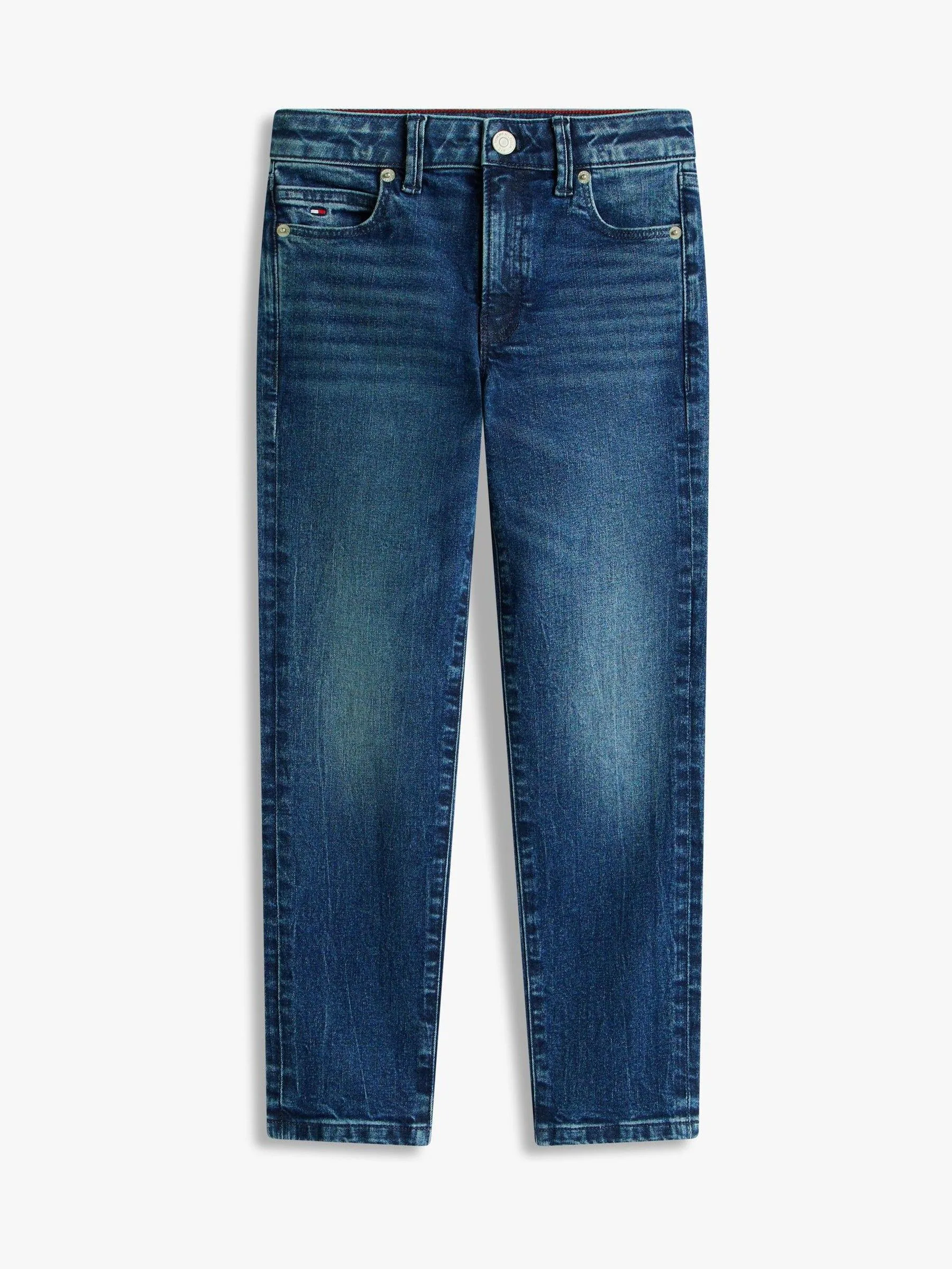 Tommy Hilfiger Faded Straight Leg Jeans