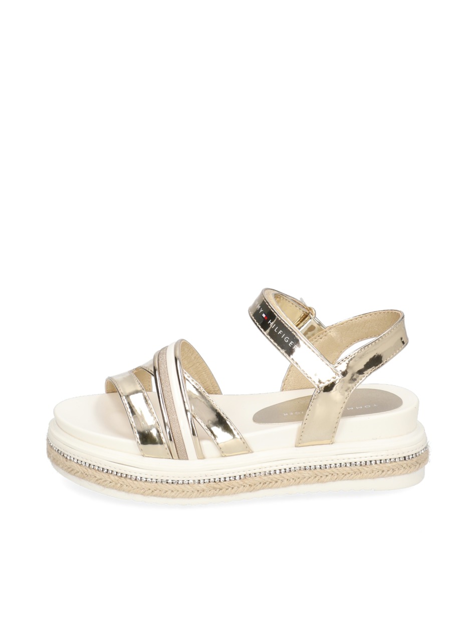 PLATFORM VELCRO SANDAL