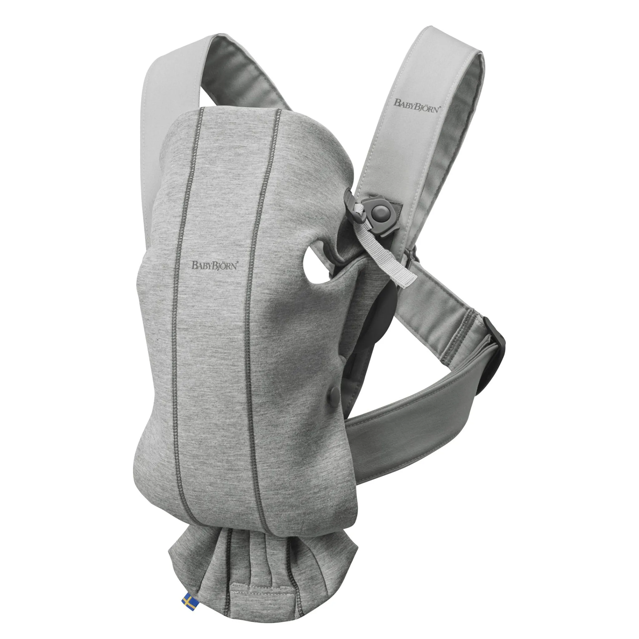Babybjorn Porte-Bébé Mini 3D Jersey - Gris Light