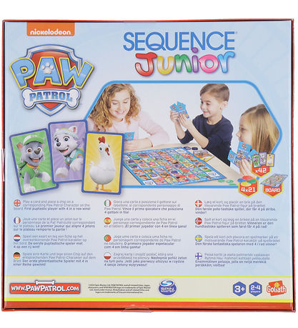 Sequence Brettspiele - Sequence Junior Paw Patrol Nordic