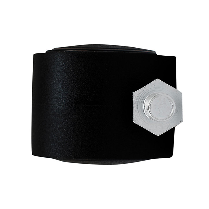 Roulette jumelée pivotante noire 8x15 mm ø3.5 cm, charge max 30 kg