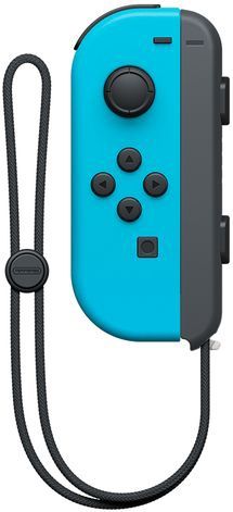 Nintendo Switch Joy Con Controller Links Neon Blauw