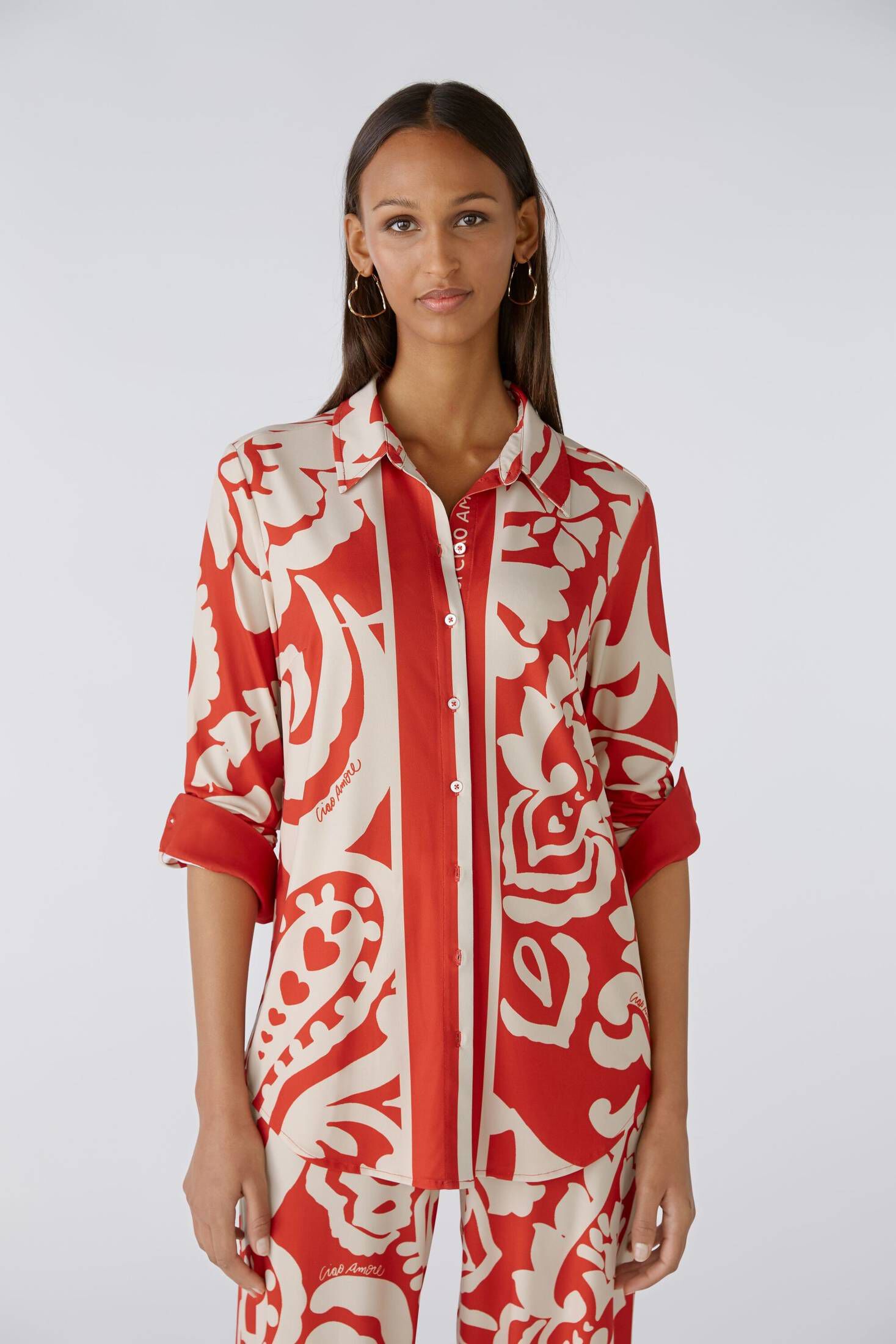 Oui| Damen Bluse
