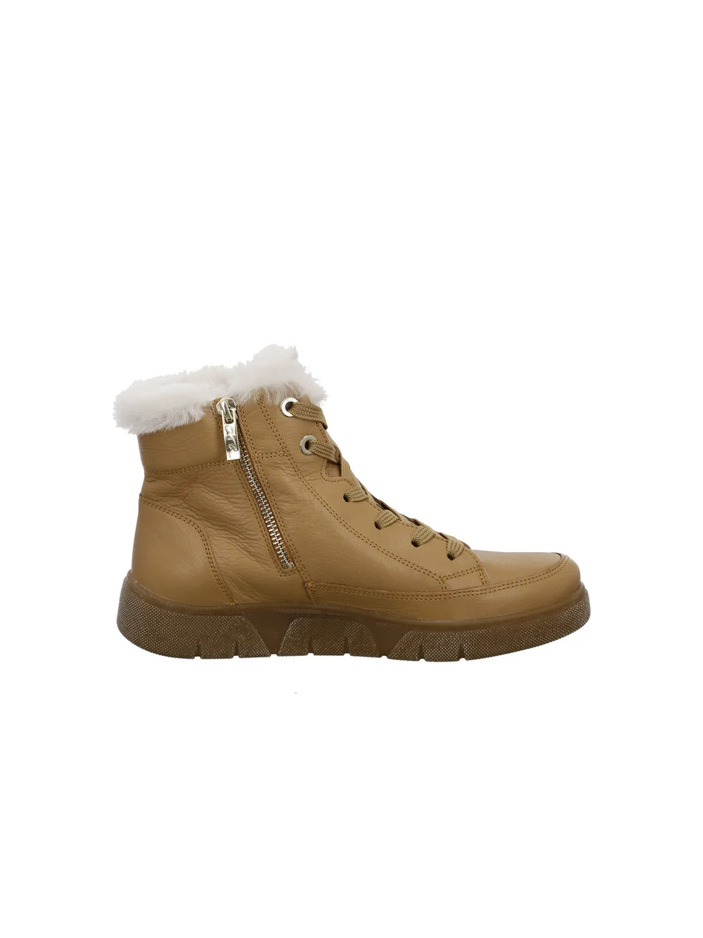 Hightop Sneaker Rom-Sport caramel
