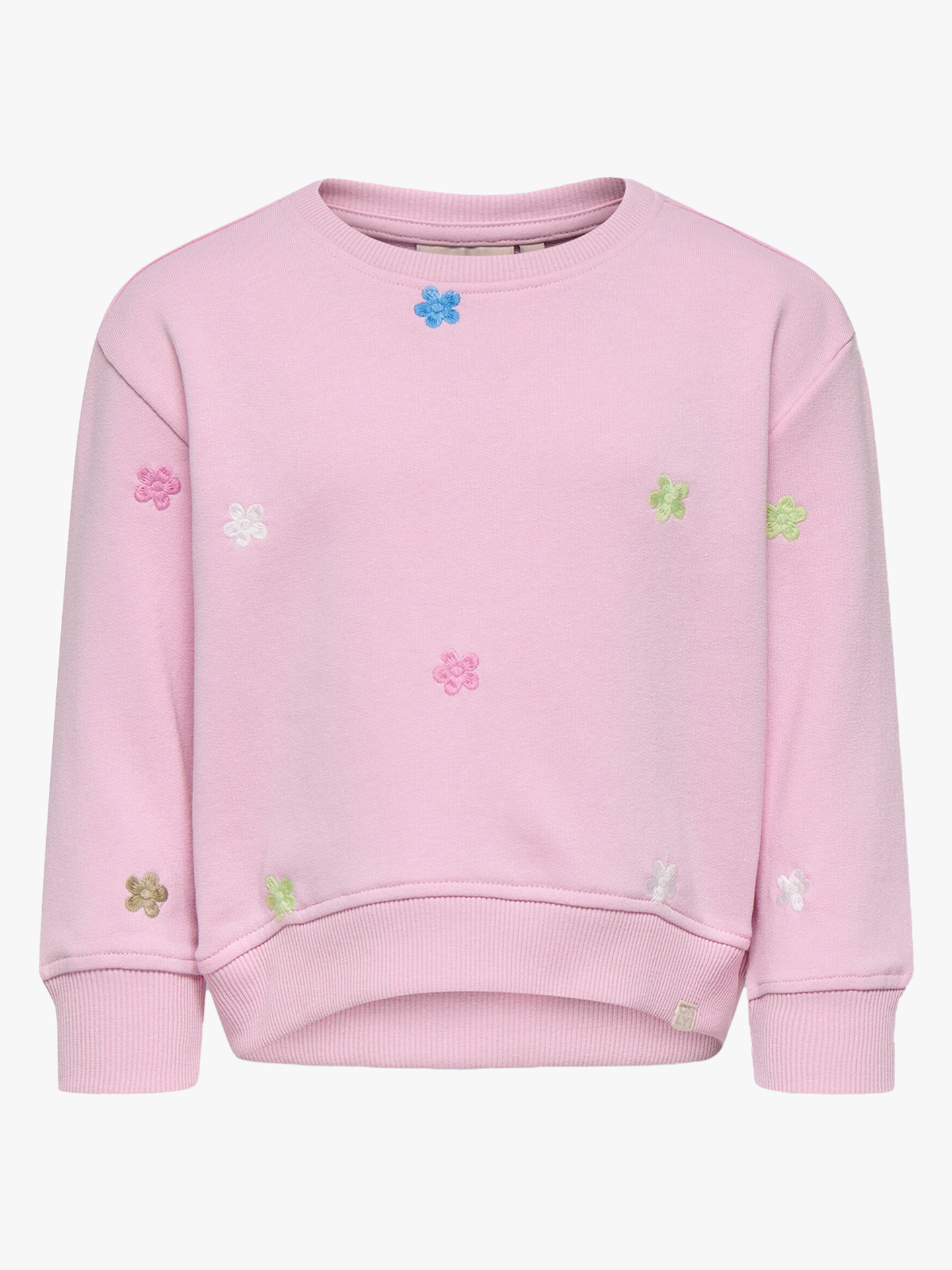 Lavina Life Long Sleeve Oneck Embroderie Pullover Sweat
