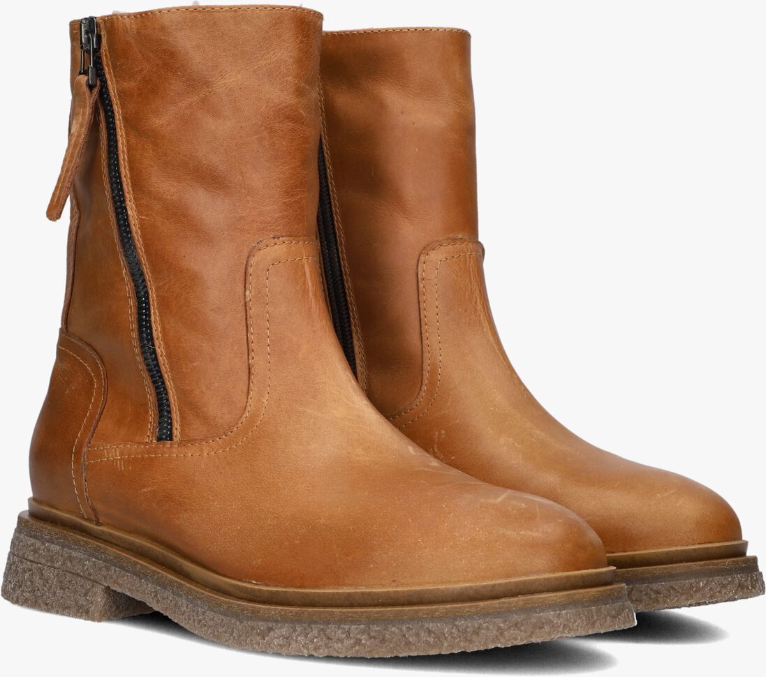 cognac ayana enkelboots 09-242
