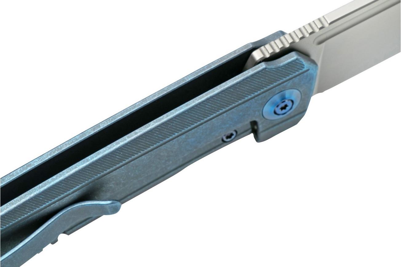 WE Knife Speedster WE21021B-3, Blue Titanium zakmes
