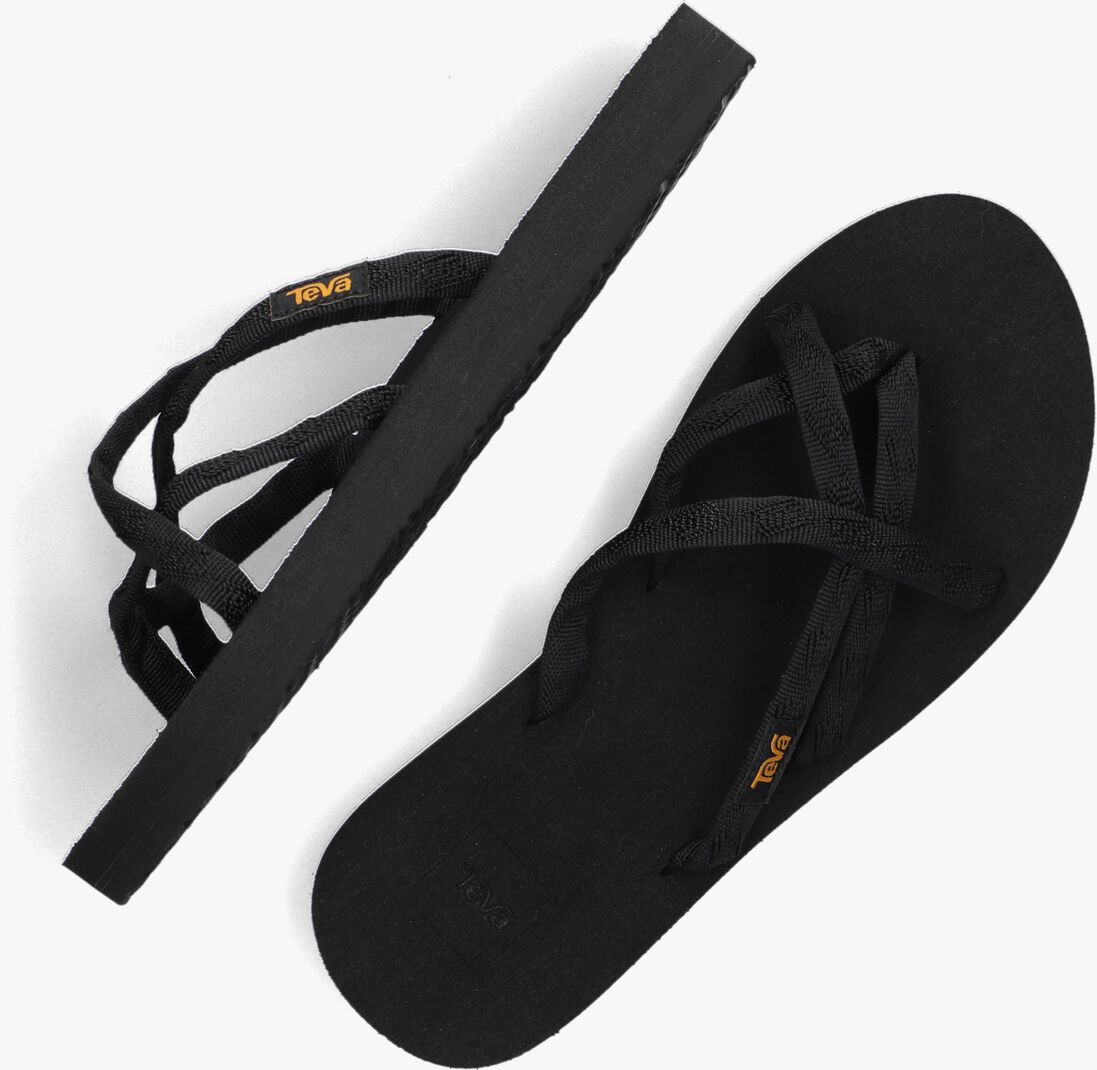 TEVA zwarte teva slippers w olowahu