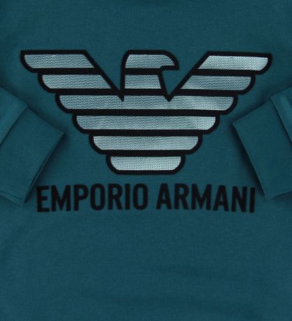 Emporio Armani H?ttetr?je -  Grøn m. Logo
