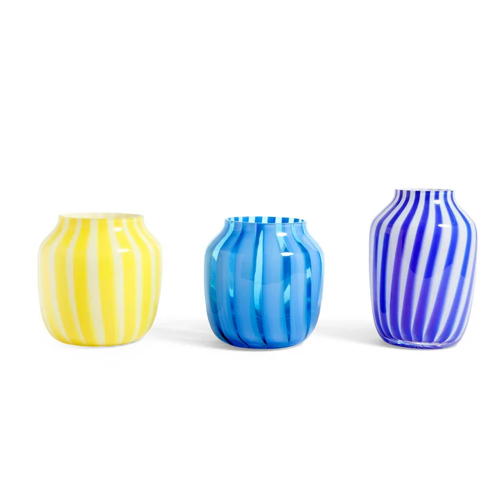 HAY - Juice Vase, Ø 20 x H 28 cm, blau