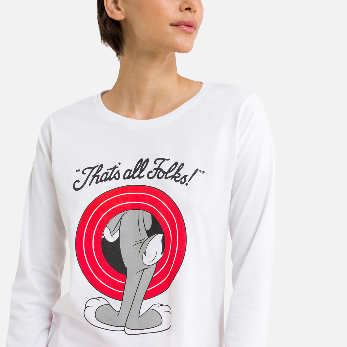 LOONEY TUNES<br>Pijama comprido de algodão Looney Tunes