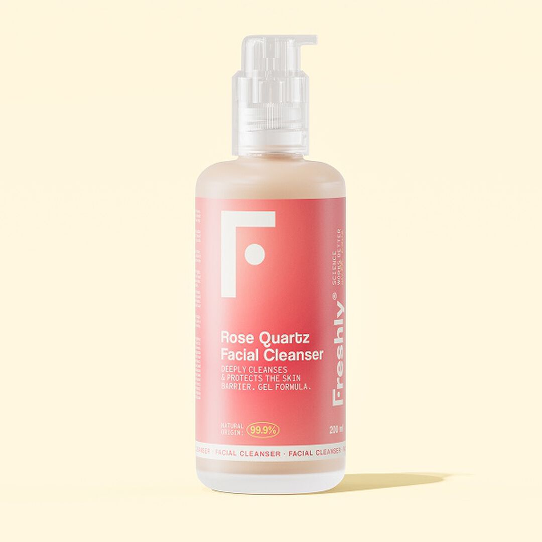 FRESHLY  Gel de Limpeza Facial - Rose Quartz Facial Cleanser - 200ml