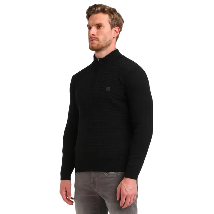 Gabbiano Knitwear Halfzip Sweater Heren