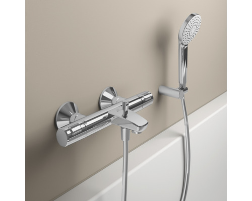 Ideal Standard badkraan met thermostaat CERATHERM T25 chroom A7206AA