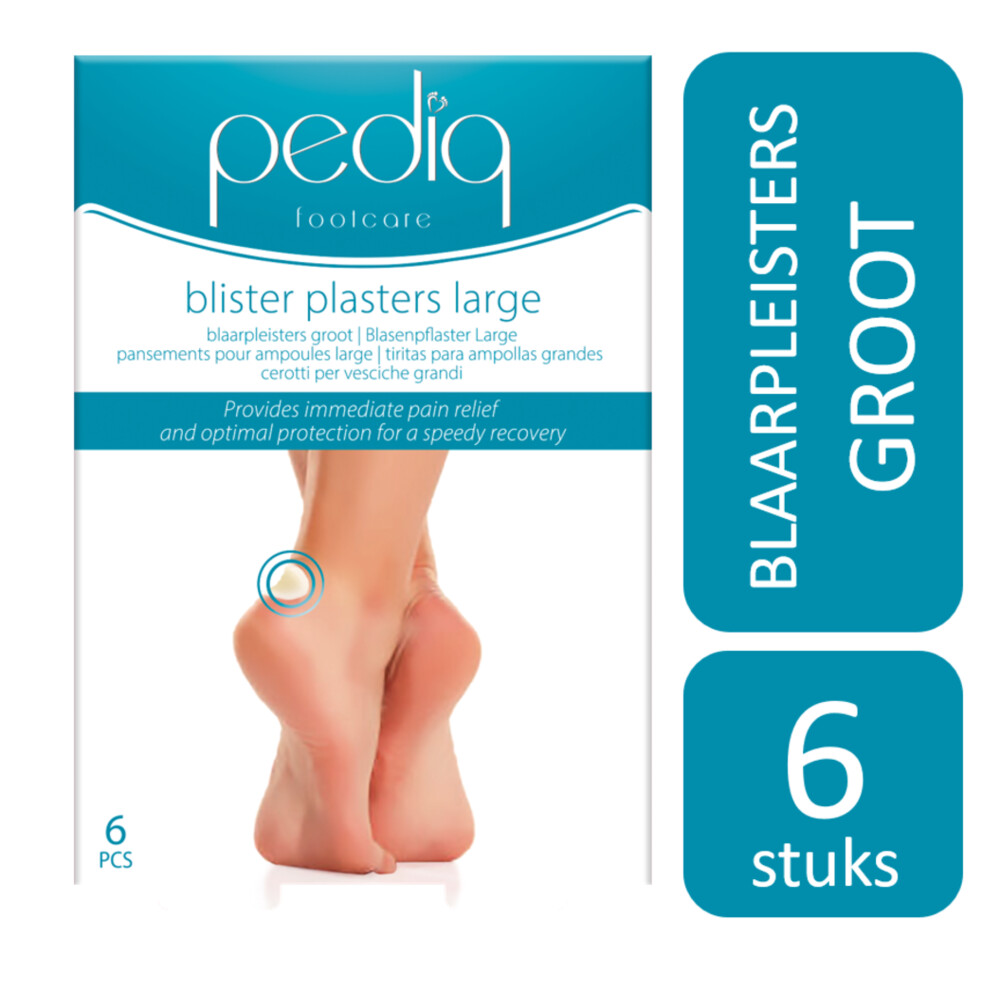 Pediq Blaarpleisters Groot6 stuks