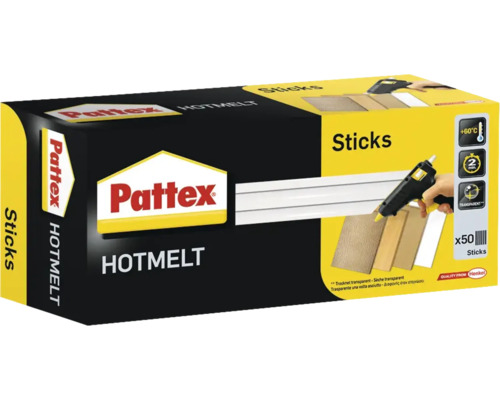 Pattex Hotmelt lijmpatronen, 50 stuks