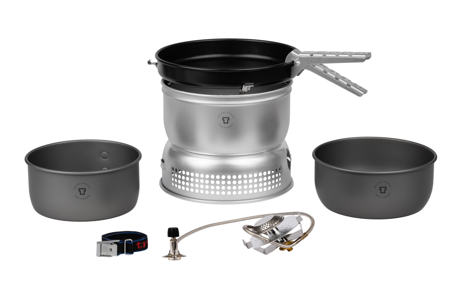 Trangia Trangiakök  25 - 9 UL Campingkochset 3- teilig mit Gasbrenner Set 1