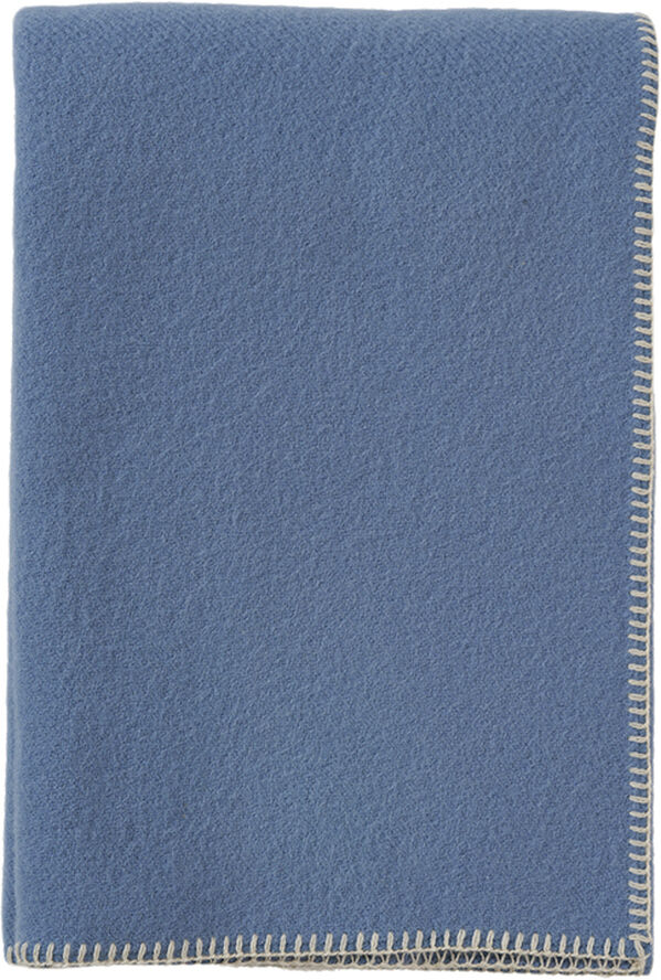 Klippan Uldplaid Unni blue bizzard