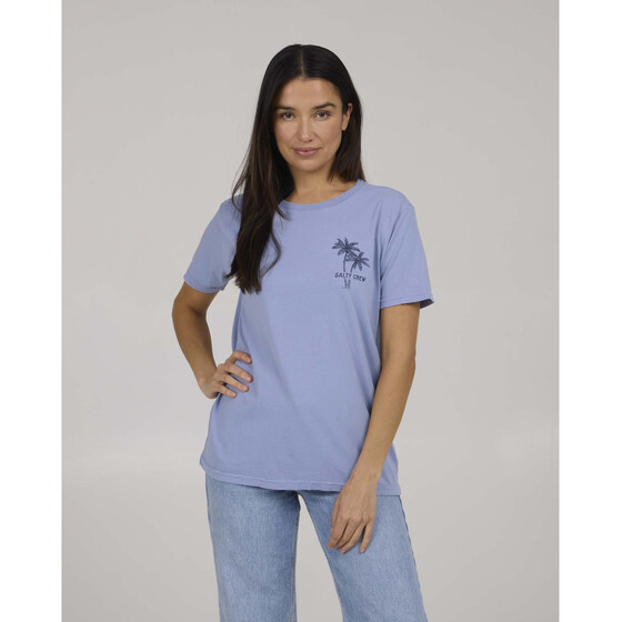 Salty Crew Greetings B.F Tee Violet Blue Damen SU25
