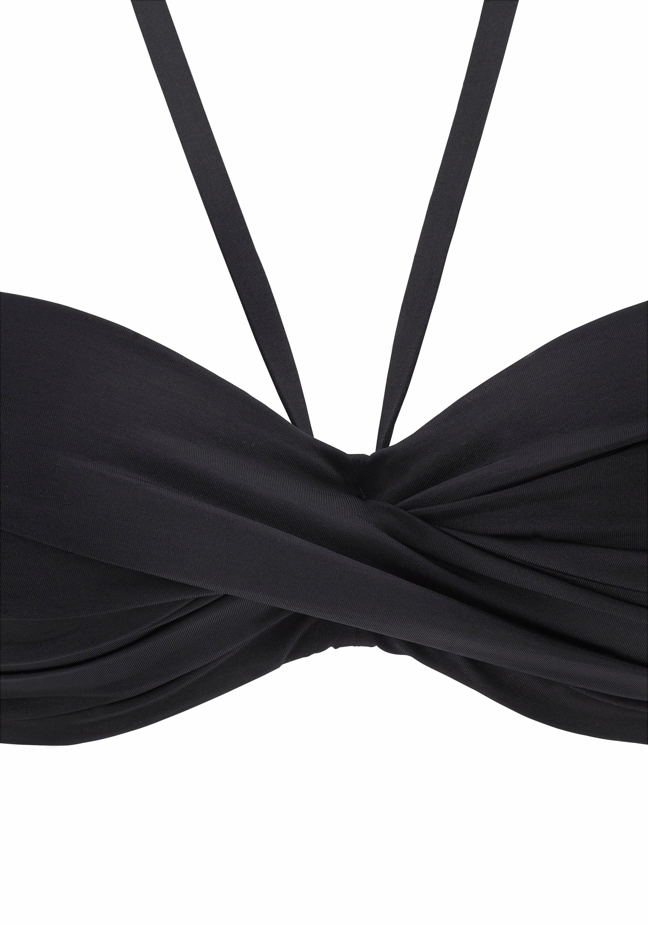 LASCANA Bügel-Bandeau-Bikini mit verschiedenen Trägervarianten
