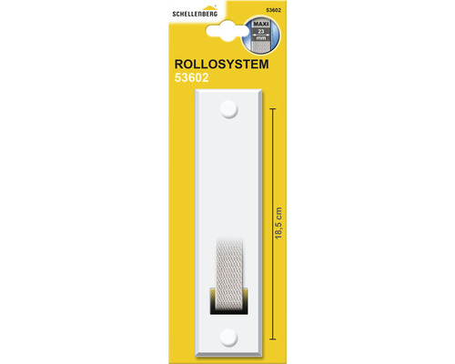 Standaard afdekplaat Schellenberg 53602, 18,5 cm, wit