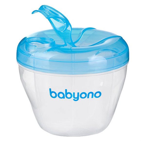 Babyono Dose für Milchpulver 3 Fächer 1 Stk