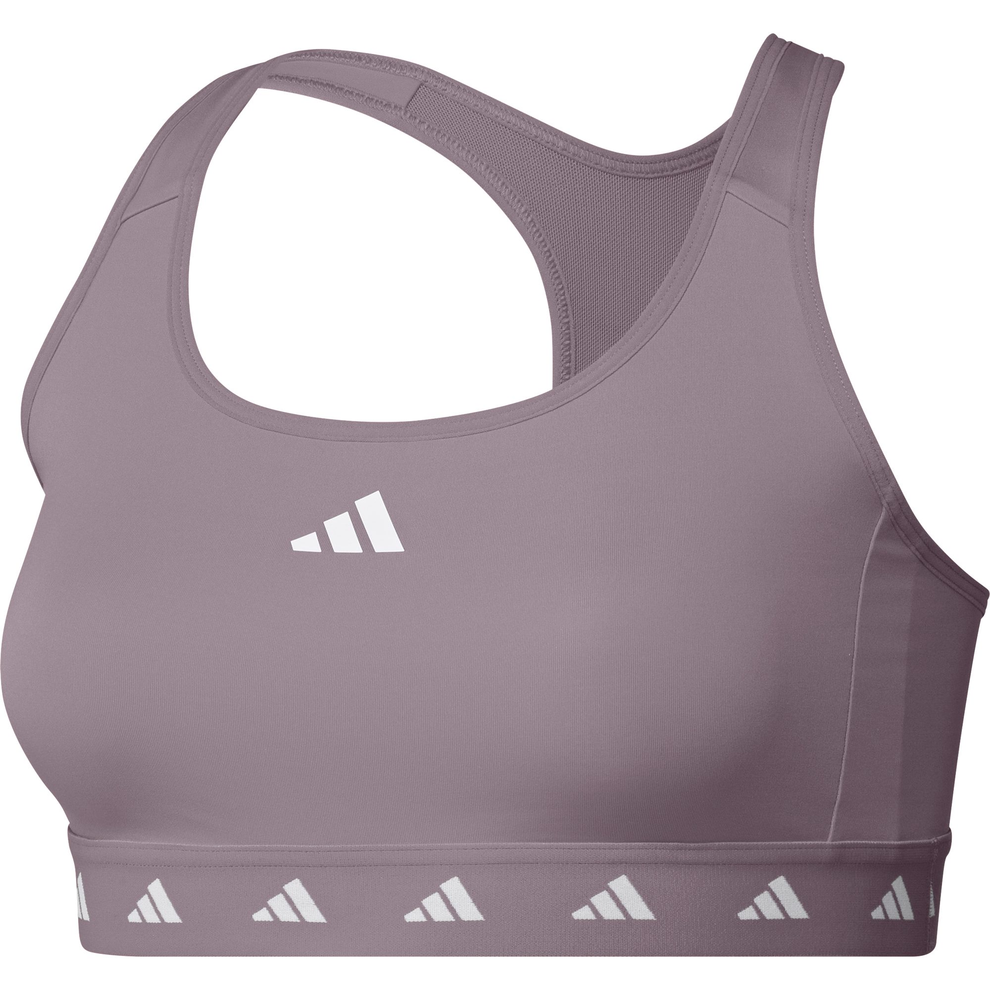 adidas Powerreact Training Medium-Support Techfit Sport BH Damen preloved fig