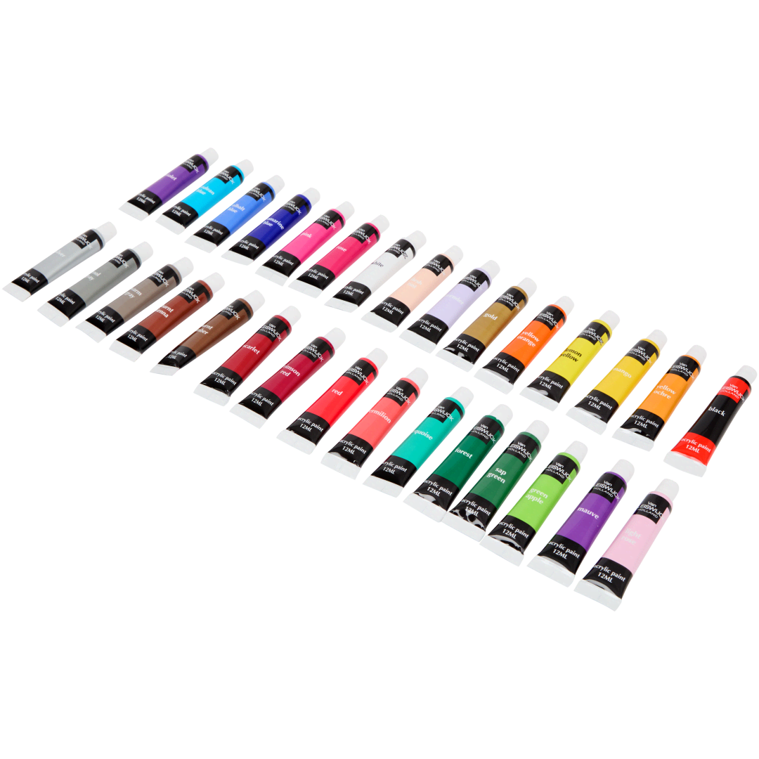 Van Bleiswijck acrylverf-set 30 x 12 ml