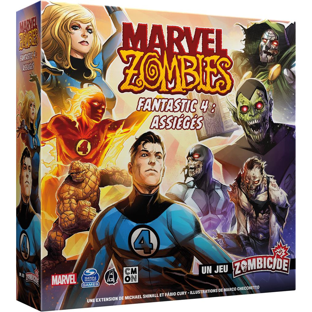 Marvel Zombies - Un Jeu Zombicide : Fantastic 4 : Assiégés