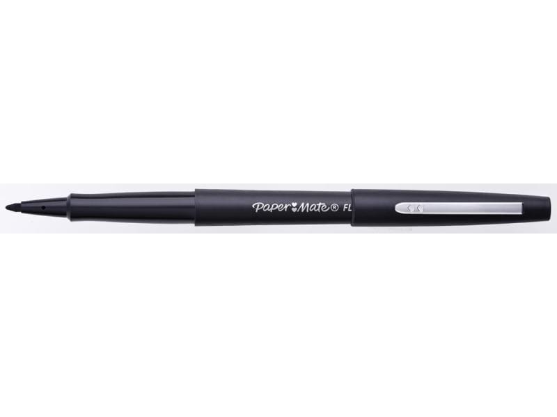 Paper Mate Fineliner Flair B, Schwarz Wasserbasierter Feinschreiber