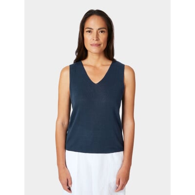 Damen-Stricktop, Blau