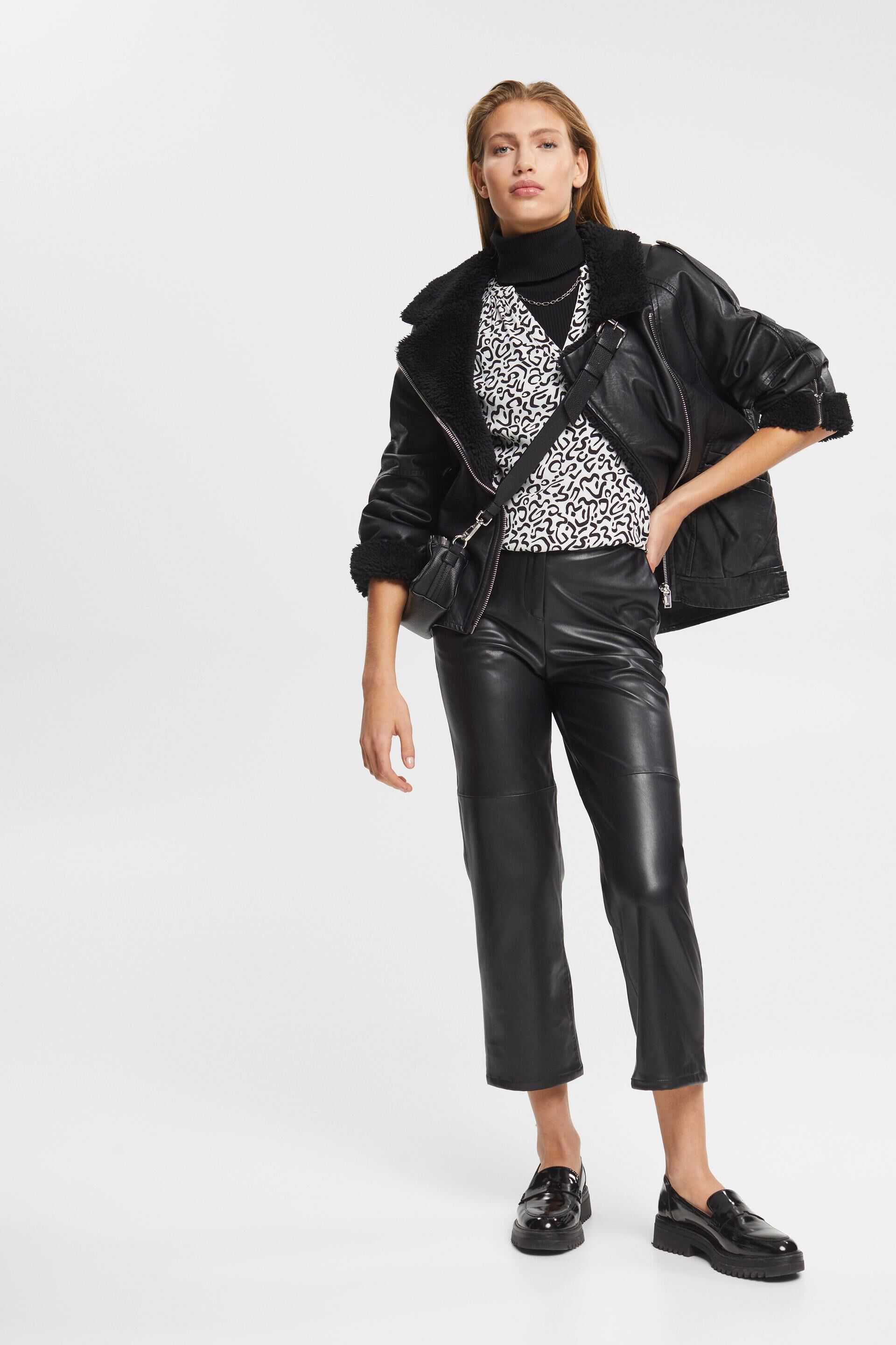 Blouse à motif, en LENZING™ ECOVERO™