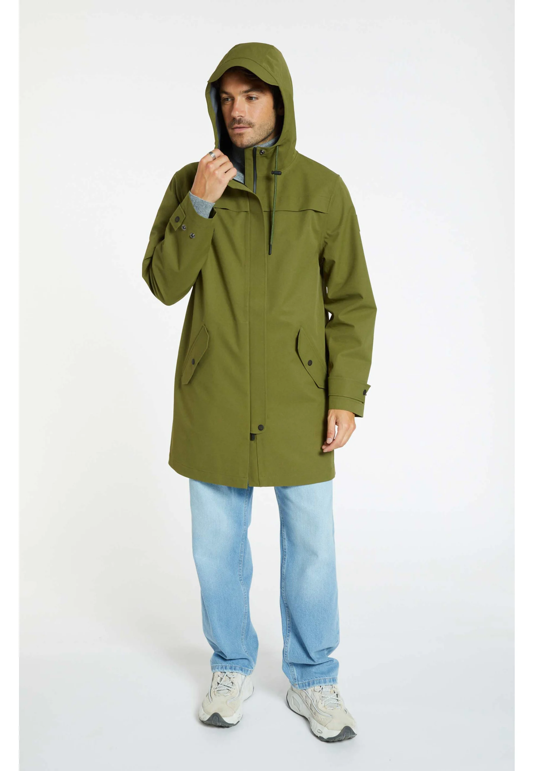 IMPERMÉABLE UNISEXE - Beau nuage | Kaki