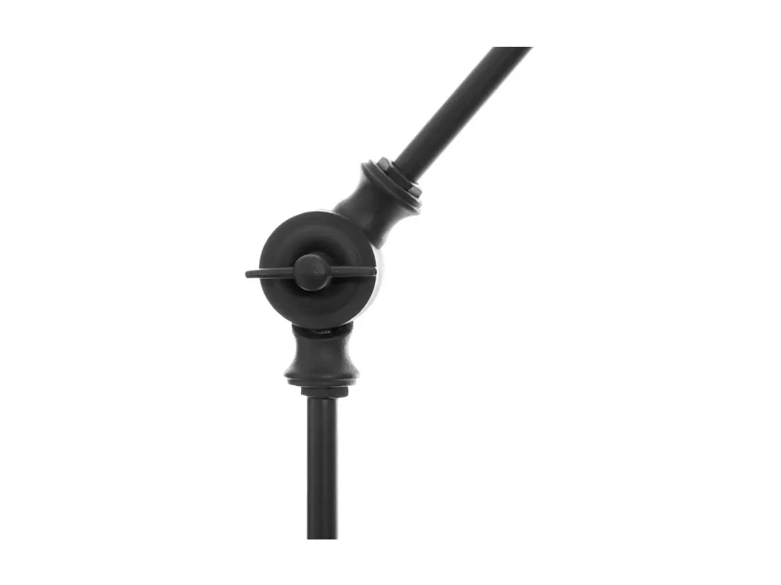 Lampe en métal Noir réglable H 55 cm