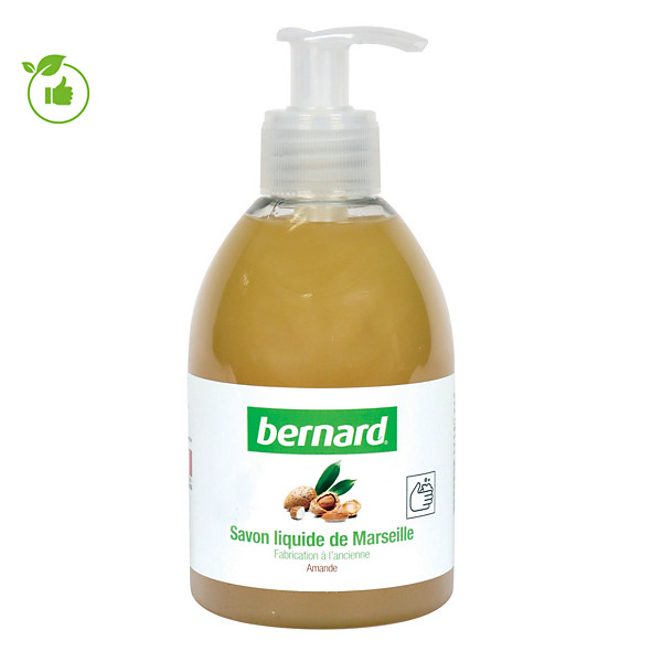 Savons de Marseille Bernard amande 300 ml, lot de 6