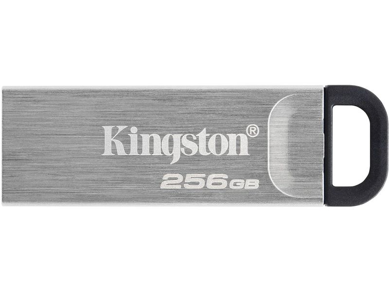 Kingston USB-Stick DataTraveler Kyson 256 GB USB-Stick mit 256 GB Speicherkapazität und 200 MB/s Lesegeschwindigkeit