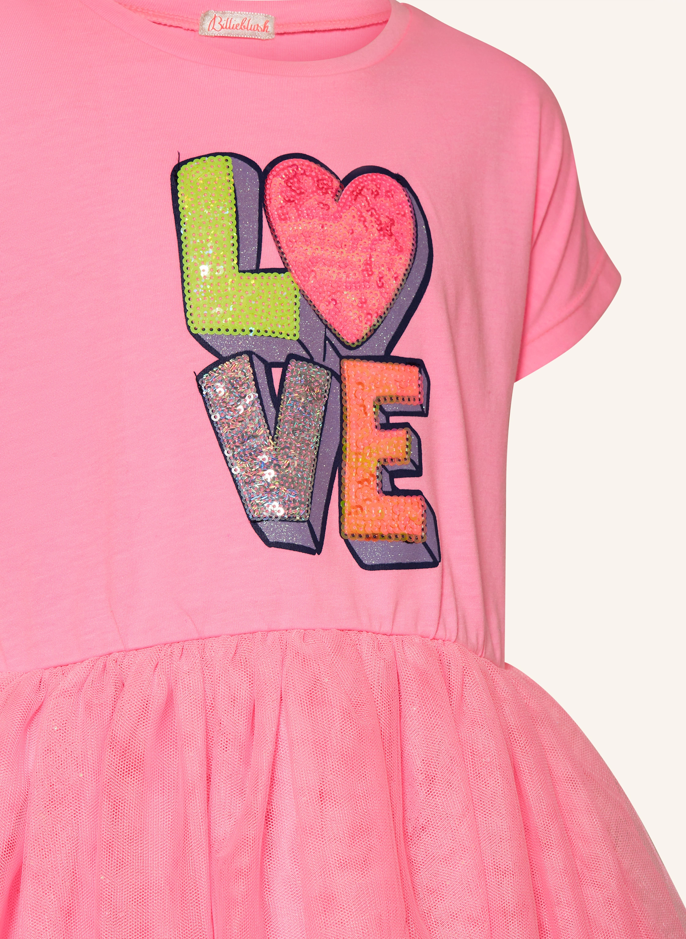 Billieblush Kleid mit Pailletten und Schmucksteinen