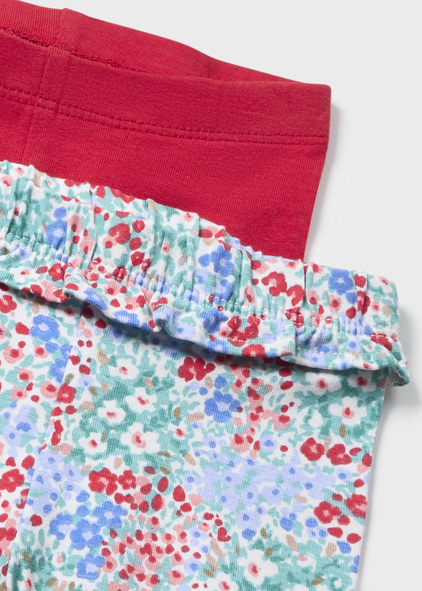 Conjunto de 2 leggings Better Cotton para recém-nascidos. Mate
