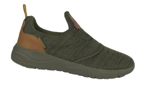 Chaussures Vass 'Easy-Stretch' Trainer Khaki