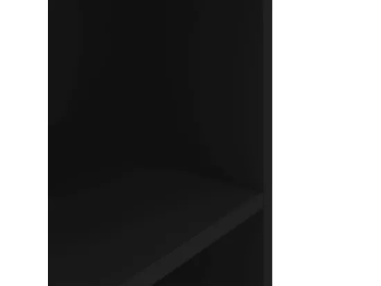 Support pour aquarium noir 80x35x60 cm bois d'ingénierie