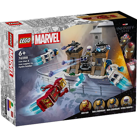 LEGO Marvel Iron Man og Iron Legion mod Hydra-soldat 76288