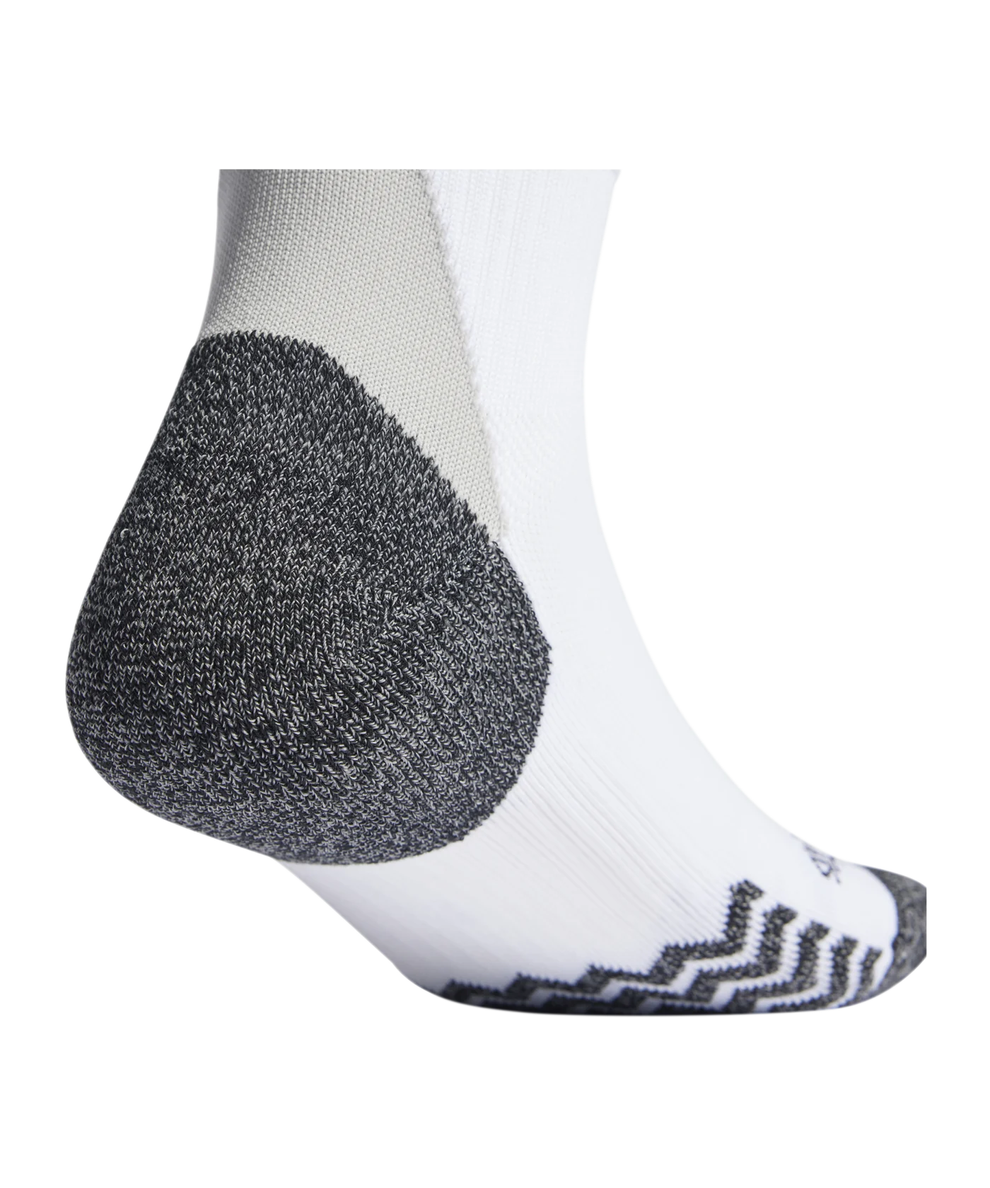 adidas 24 Strumpfstutzen Weiss Grau Schwarz
