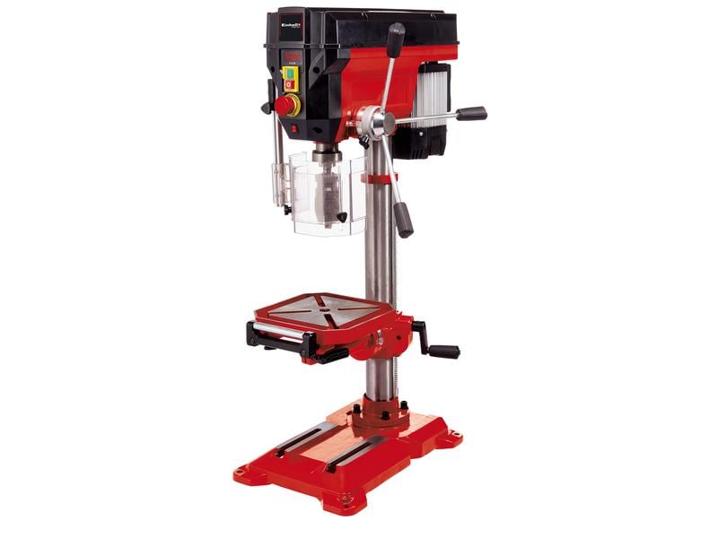 Einhell Säulenbohrmaschine TE-BD 750 E Säulenbohrmaschine mit höhenverstell-, neig- und drehbarem Bohrtisch mit Verbreiterung