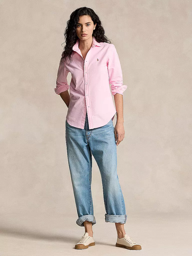 POLO RALPH LAUREN Bluse KENDAL rosa