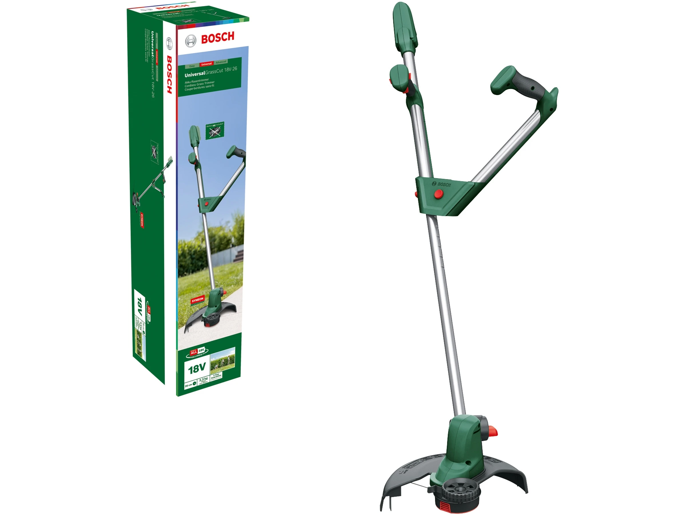 Bosch Akku-Rasentrimmer UniversalGrassCut 18V-26 Solo