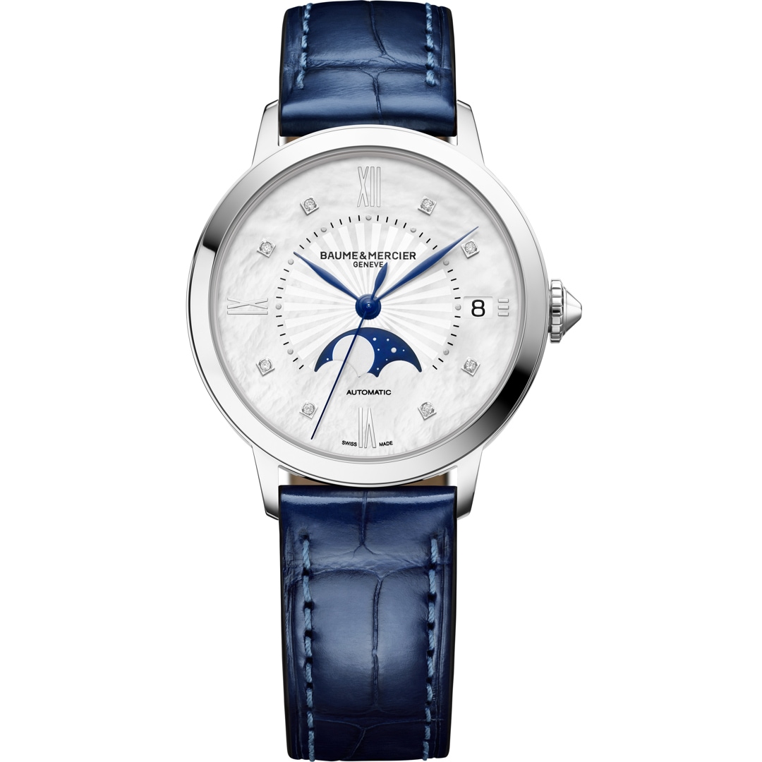 Baume et Mercier Classima 10633 Automatik Mondphase Ø 34mm