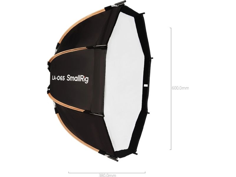 Smallrig Softbox Achteckige LA-O65 Eine vielseitige 65 cm grosse achteckige Softbox