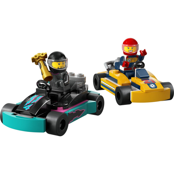 LEGO® City Great Vehicles 60400 - Go-Karts mit Rennfahrern